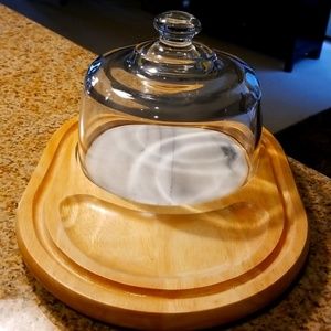 Lovely vintage Dolphin cheese tray